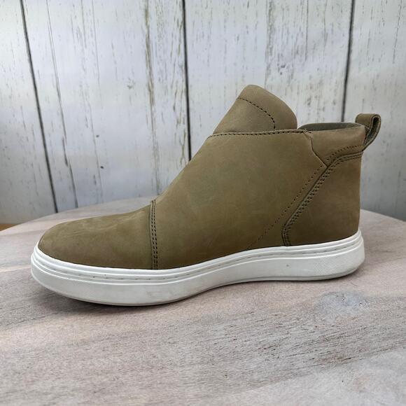 Timberland Womens Londyn Pull-On Chelsea Sneakers Size 7 Taupe Olive Green - Picture 7 of 13